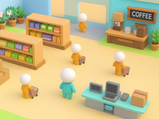 Big Supermarket Simulator